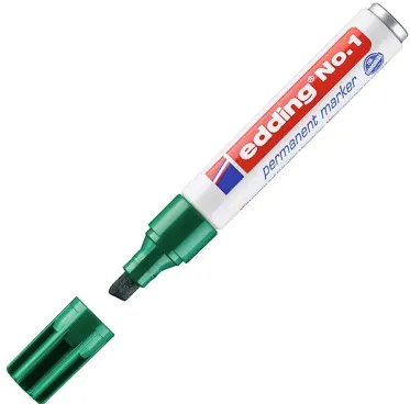 Rotulador Permanente Edding Nº1 Verde - Edding