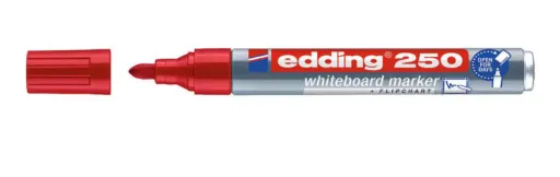 Rotulador Para Pizarra Blanca Rojo 250 – Edding