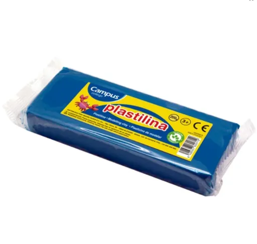 Plastilina en Barra 200g – Azul – Campus