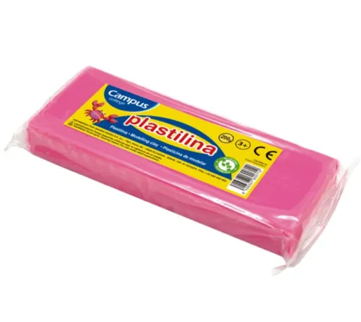 Plastilina en Barra 200g – Rosa – Campus