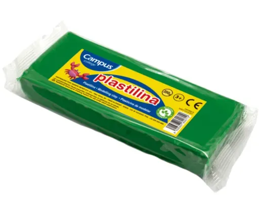Plastilina en Barra 200g – Verde Claro – Campus