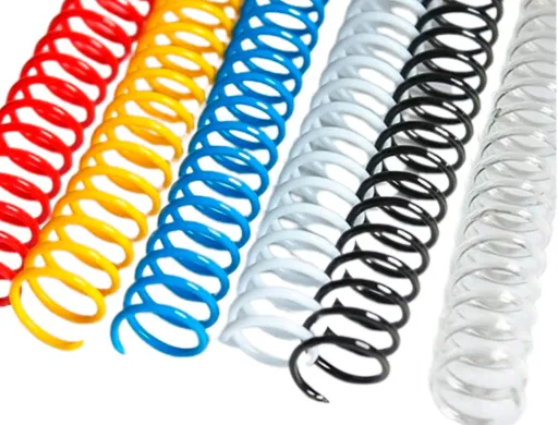 Espiral Plastico Yosan Paso 64 Nº8 Colores Surtidos Caja de 100 Unidades