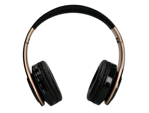 Auricular q-Connect Bluetooth Diadema Ajustable Color Negro